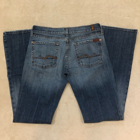 7 For All Mankind Women’s Bootcut Jeans, Size 27 - Picture 6 of 8